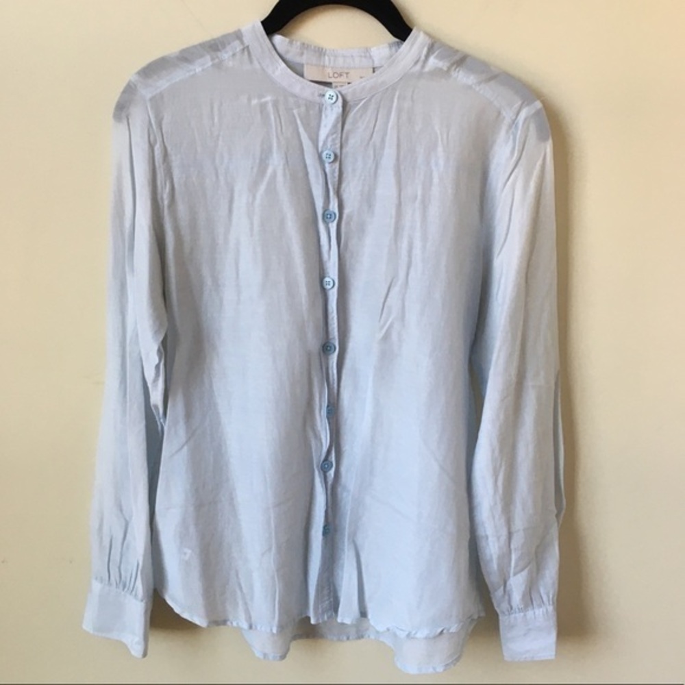 Cotton-Silk‎ blend shirt